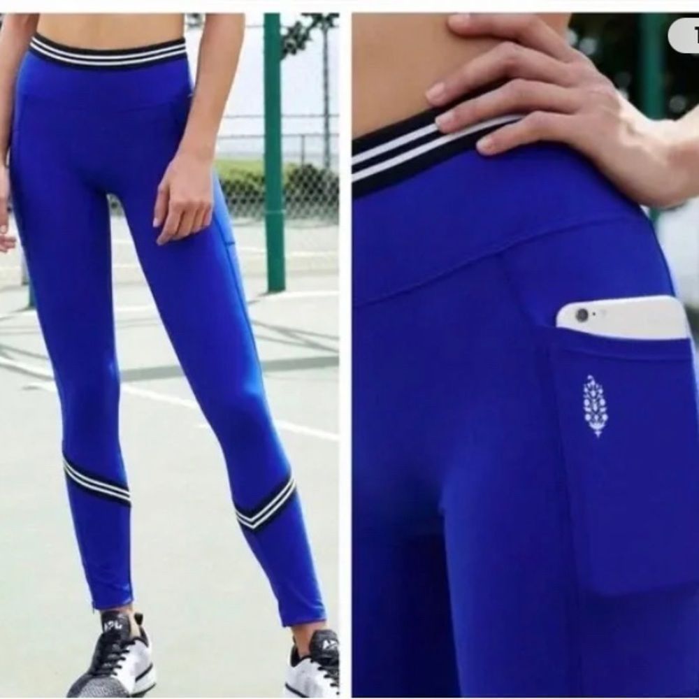 FP Movement by Free People Blue Leggings